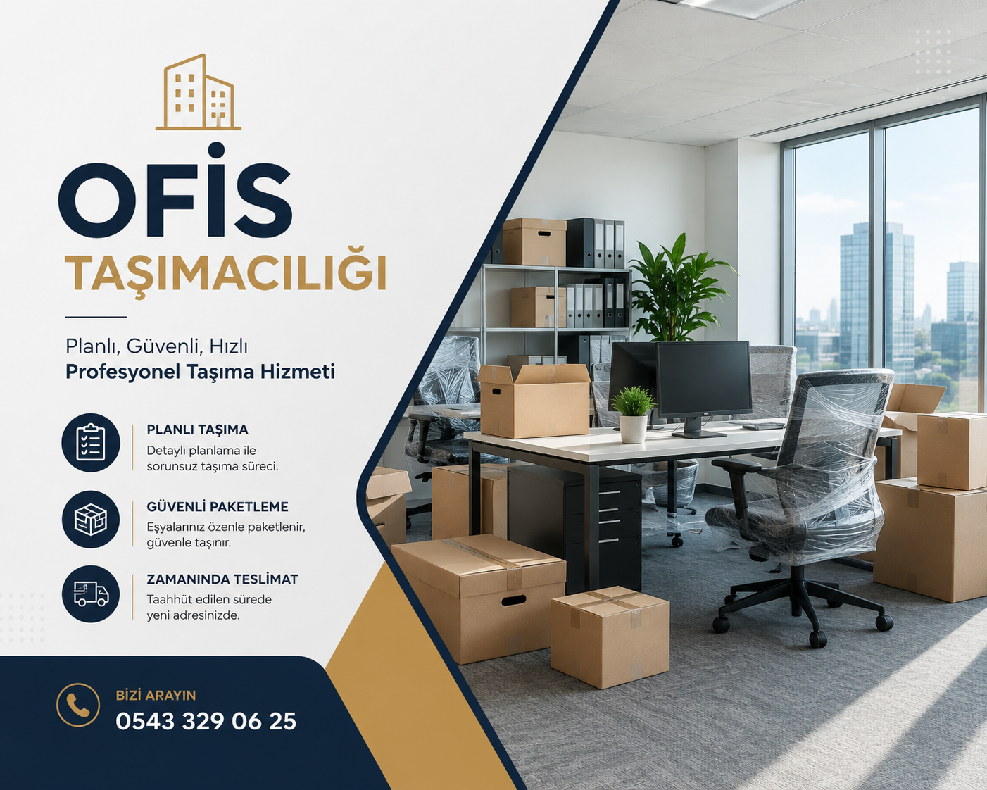 Ankara ofis taşımacılığı hizmeti